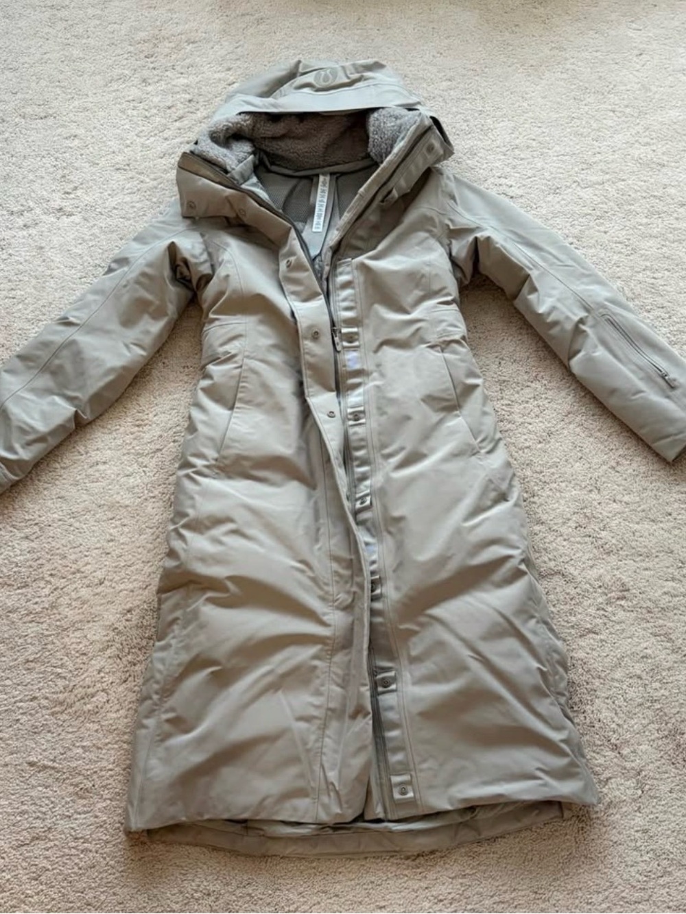 Lululemon Snow Warrior Long Parka